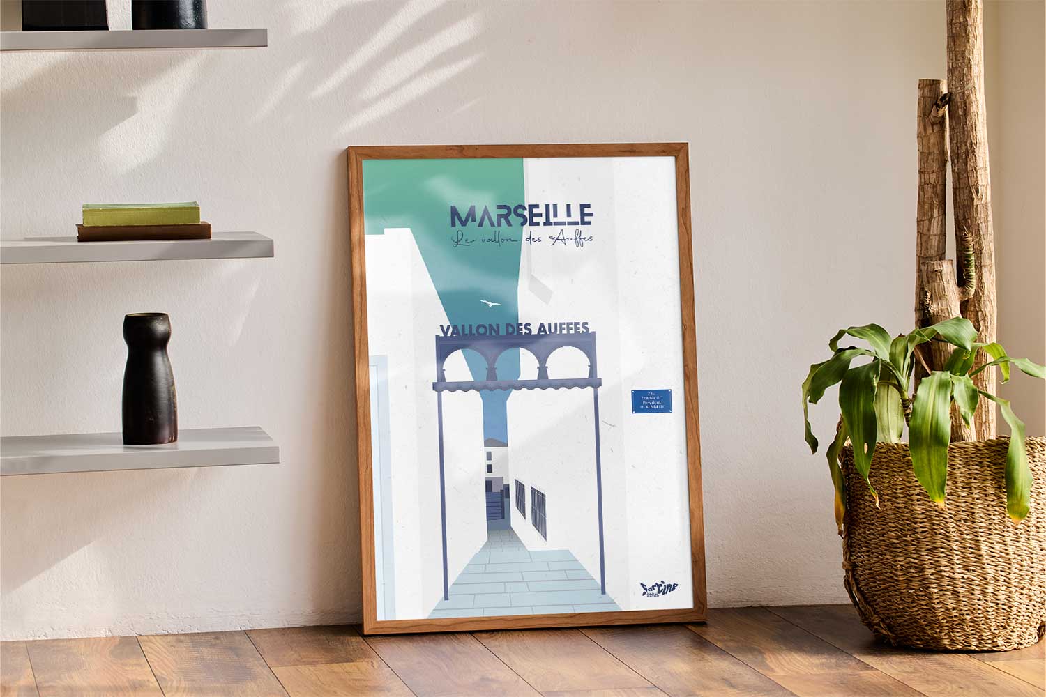 des Auffes — affiche en situation